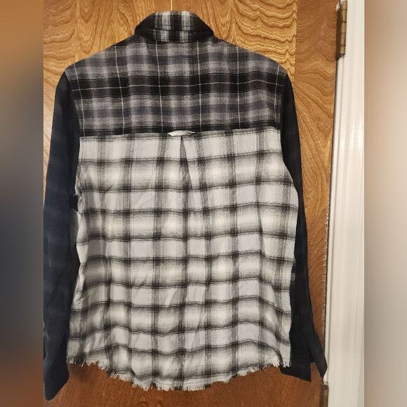 Rails Brando Mixed Plaid Button-Up Shirt Size XS - Picture 3 of 6